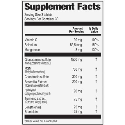 Glucosamine Chondrotin MSM Complex-AlchePharma