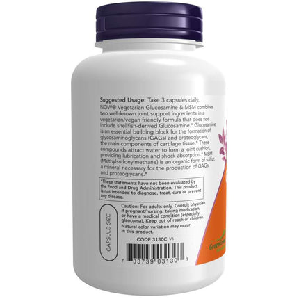 Glucosamine & MSM (Vegetarian) Veg Capsules-Joint Products-AlchePharma