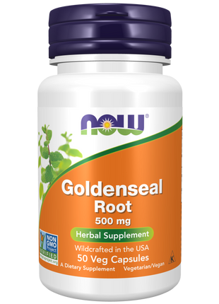 Goldenseal Root 500 mg Veg Capsules-Herbs-AlchePharma