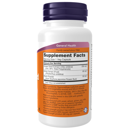 GRAPE SEED EXTRACT 250MG 90 VCAPS-Antioxidants-AlchePharma