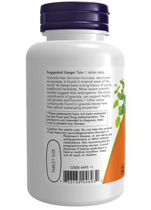Graviola 1000 mg, Double Strength-Herbs-AlchePharma