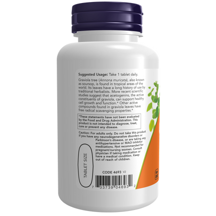 Graviola 1000 mg, Double Strength-Herbs-AlchePharma