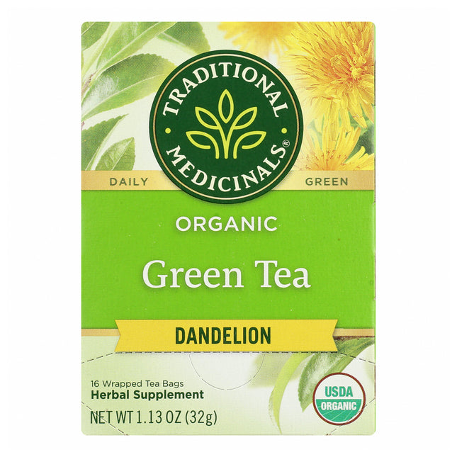 Green Tea - Dandelion, Organic-Herbal Teas-AlchePharma