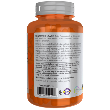 HMB 500 mg Veg Capsules-Sports Nutrition-AlchePharma