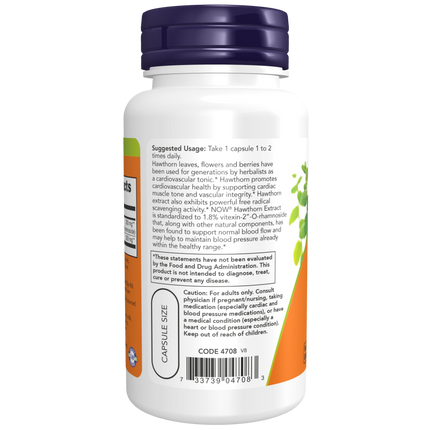 Hawthorn Extract 300 mg Veg Capsules-Herbs-AlchePharma