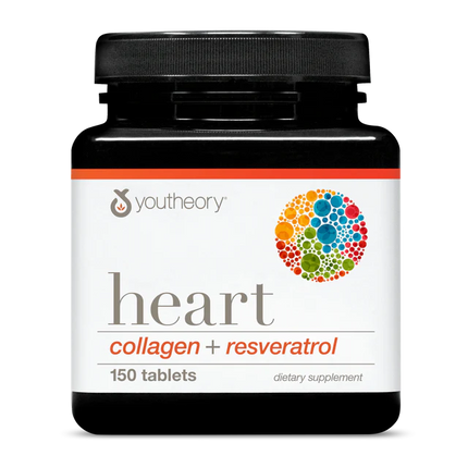 Heart Collagen + Resveratrol 150 Tablets-Heart-AlchePharma