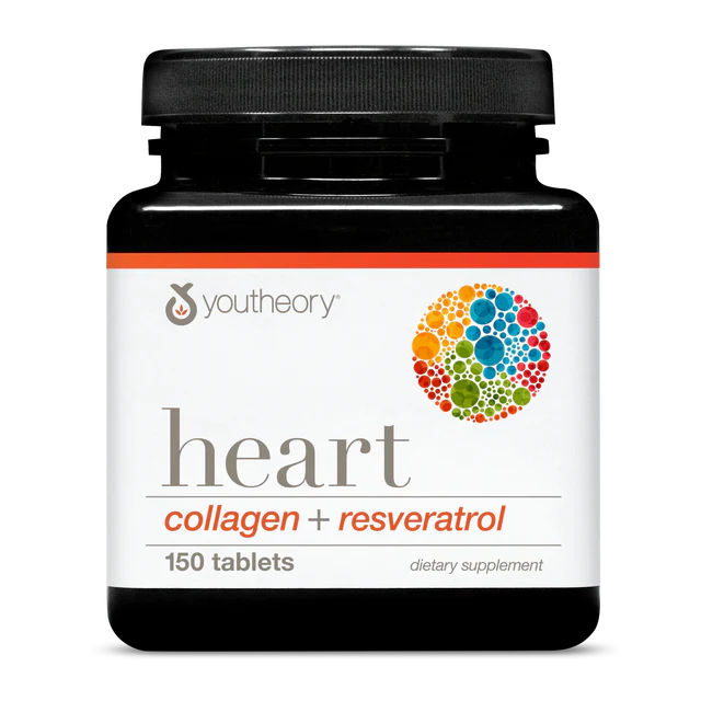 Heart Collagen + Resveratrol 150 Tablets-Heart-AlchePharma