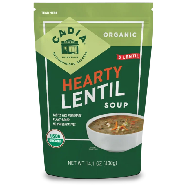 Hearty Lentil Soup 14.1 Oz. (Organic)-Soup-AlchePharma