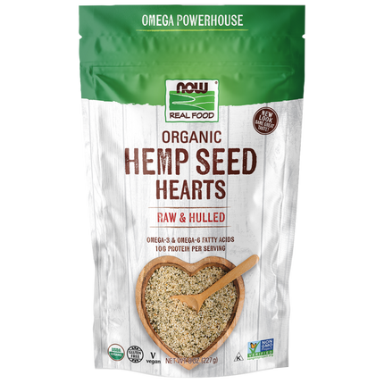 Hemp Seed Hearts, Organic-Natural Foods-AlchePharma