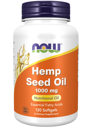 Hemp Seed Oil 1000 mg Softgels-Nutritional Oils-AlchePharma