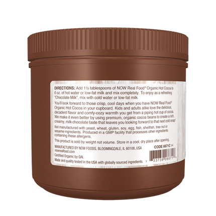 Hot Cocoa, Organic-Natural Foods-AlchePharma