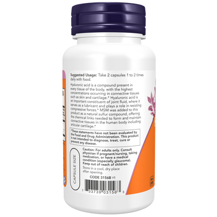 Hyaluronic Acid 50 mg Veg Capsules-Joint Products-AlchePharma