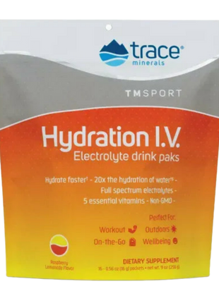 Hydration I.V. Electrolyte Drink Paks-Electrolyte-AlchePharma