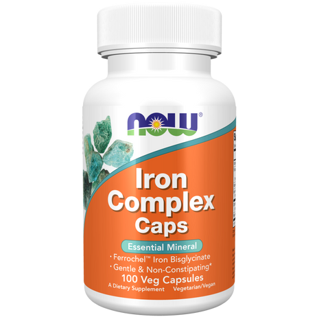 Iron Complex Caps Veg Capsules-Minerals-AlchePharma