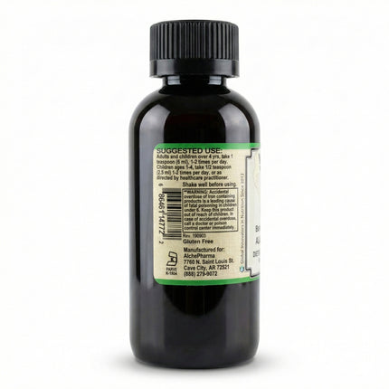 Iron Liquid ( Gentle High Absorption Ferrous Bisglycinate Chelate) Blackberry Vanilla 4 fl oz 24 servings-Mineral-AlchePharma