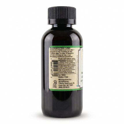 Iron Liquid ( Gentle High Absorption Ferrous Bisglycinate Chelate) Blackberry Vanilla 4 fl oz 24 servings-Mineral-AlchePharma
