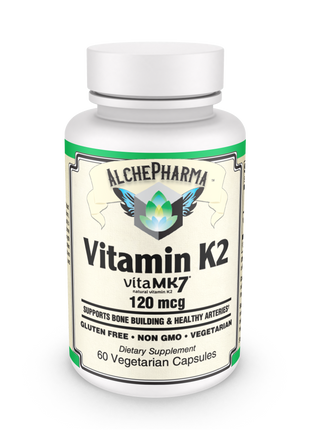 K2 (menanquinone-7) 120mcg of vitaMK7®-Vitamin K-AlchePharma