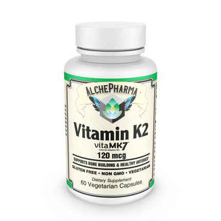 K2 (menanquinone-7) 120mcg of vitaMK7®-Vitamin K-AlchePharma