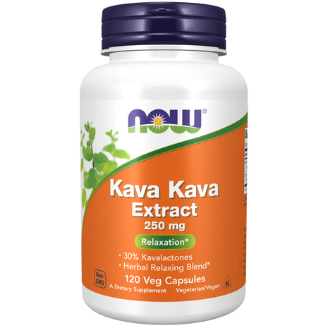 Kava Kava Extract 250 mg Veg Capsules-Herbs-AlchePharma