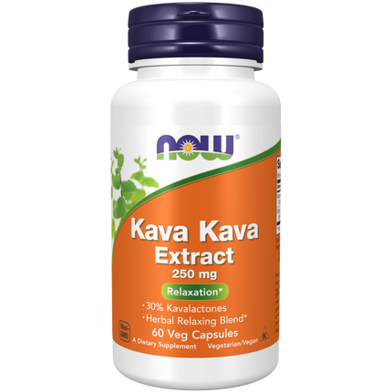 Kava Kava Extract 250 mg Veg Capsules-Herbs-AlchePharma