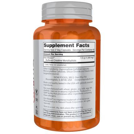 Kre-Alkalyn(R) Creatine 750 mg 240 CAPS-Sports Nutrition-AlchePharma