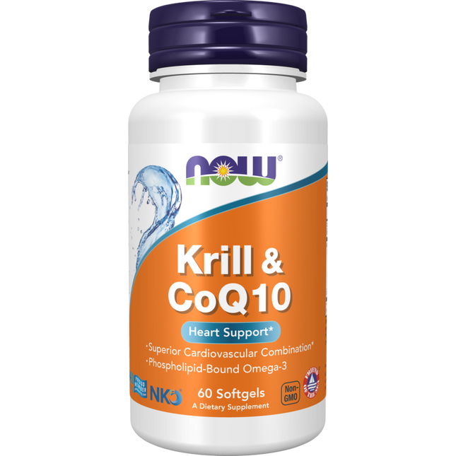 Krill & CoQ10 Softgels-Nutritional Oils-AlchePharma