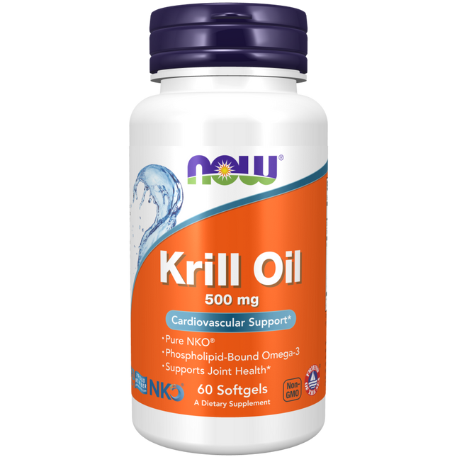 Krill Oil 500 mg Softgels-Nutritional Oils-AlchePharma