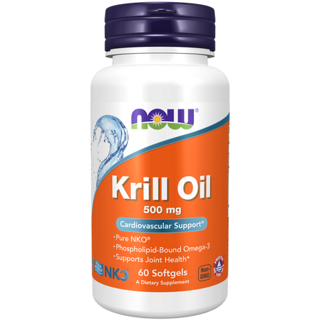 Krill Oil 500 mg Softgels-Nutritional Oils-AlchePharma