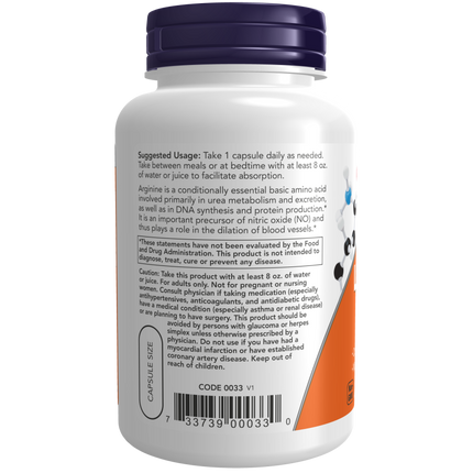 L-Arginine 700 mg Veg Capsules-Amino Acids-AlchePharma