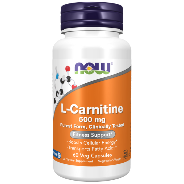 L-Carnitine 500 mg Veg Capsules-Amino Acids-AlchePharma