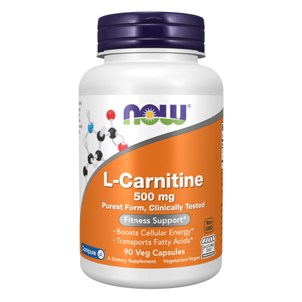 L-Carnitine 500 mg Veg Capsules-Amino Acids-AlchePharma