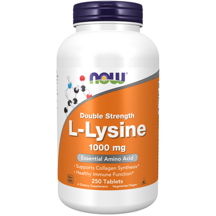 L-Lysine, Double Strength 1000 mg Tablets-Amino Acids-AlchePharma