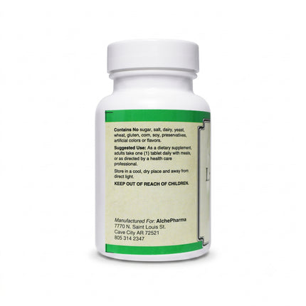 L-OptiZinc® 20mg Zinc as Mono-Methionine, not affected by dietary fiber and does not have a negative effect on copper absorption/status.-Mineral-AlchePharma