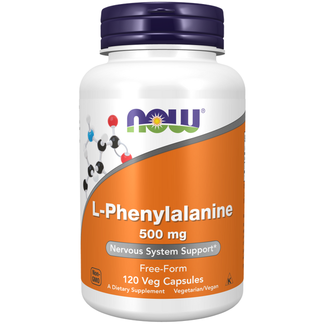 L-Phenylalanine 500 mg Veg Capsules-Amino Acids-AlchePharma