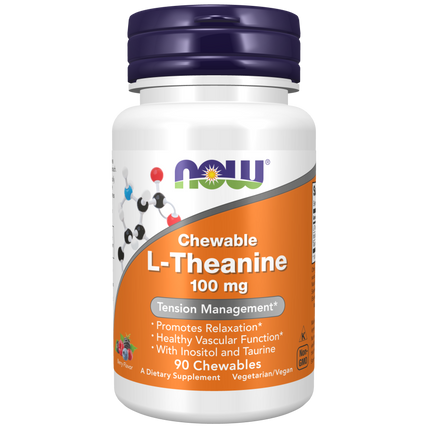 L-Theanine 100 mg Chewables-Amino Acids-AlchePharma