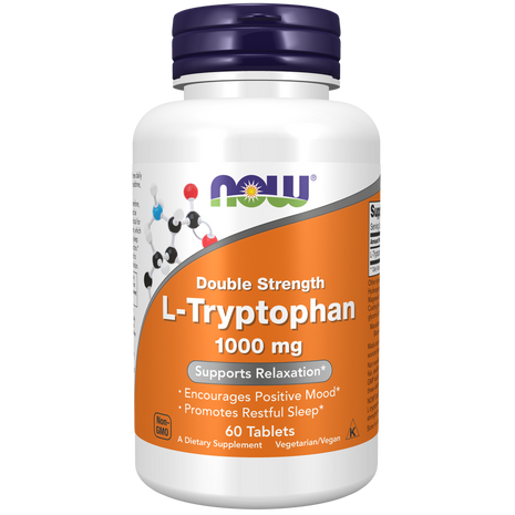L-Tryptophan, Double Strength 1000 mg Tablets-Amino Acids-AlchePharma