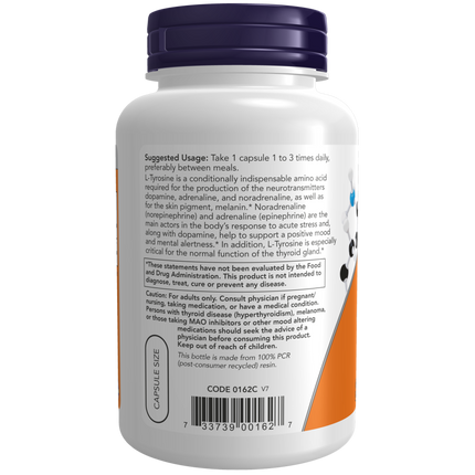 L-Tyrosine 500 mg Capsules-Amino Acids-AlchePharma