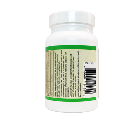 LUTEIN PLUS 20 MG ( crystalline free lutein ) w/ Zeaxanthin and Bilberry - Lutemax®-Vision-AlchePharma