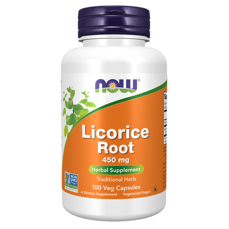 Licorice Root 450 mg Veg Capsules-Herbs-AlchePharma