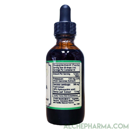 Liquid Garcinia Cambogia Fruit Extract standardized to 50% HCA-Herbs-AlchePharma