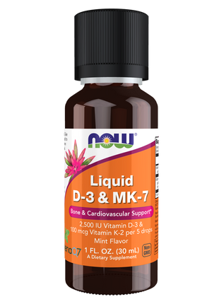 LIQUID VIT D-3 & MK-7 1 FL OZ-Vitamins-AlchePharma