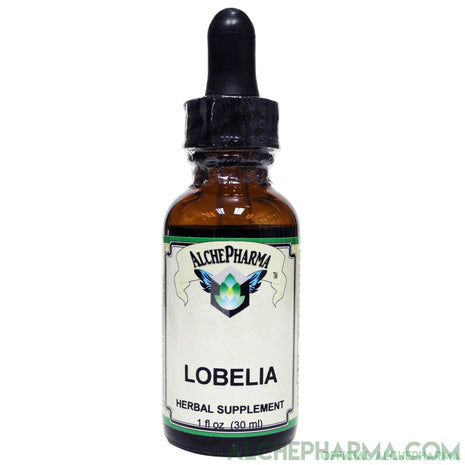 Lobelia Tincture ( Organic Fresh Lobelia Herb ) Herb Weight Equivalence 500 per 1 ml-Herb-AlchePharma