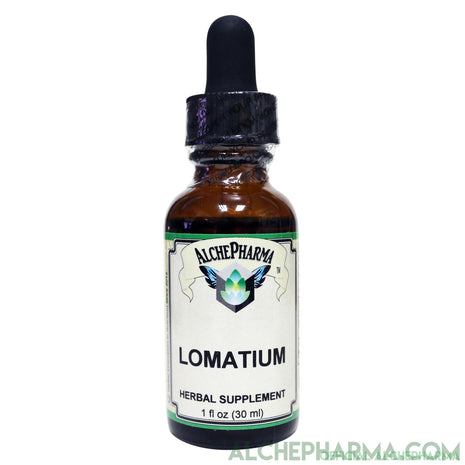 Lomatium Root Tincture, Professionally Rated Herb Strength Ratio1:3 Wild Harvested-Herb-AlchePharma