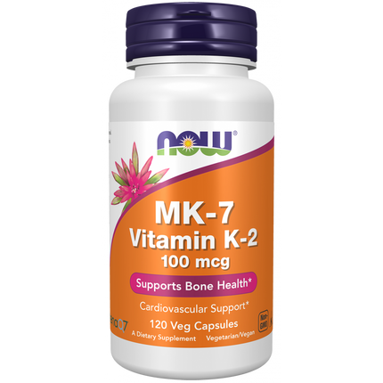 MK-7 Vitamin K-2 100 mcg Veg Capsules-Vitamins-AlchePharma