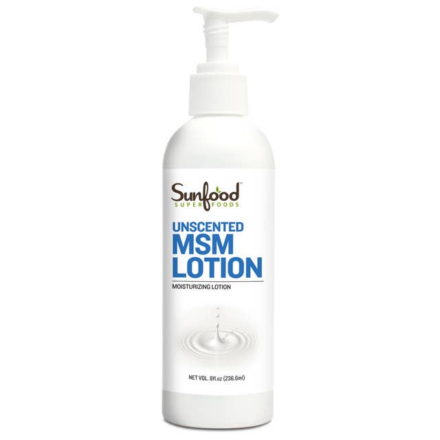 MSM Lotion, Unscented, 8fl.oz-AlchePharma