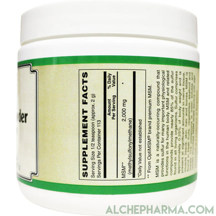 MSM Powder 2,000mg ( OptiMSM® is a proprietary form of U.S.A.-made methylsulfonylmethane )-MSM-AlchePharma-AlchePharma