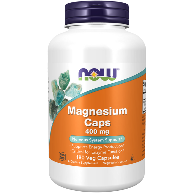 Magnesium 400 mg Veg Capsules-Minerals-AlchePharma