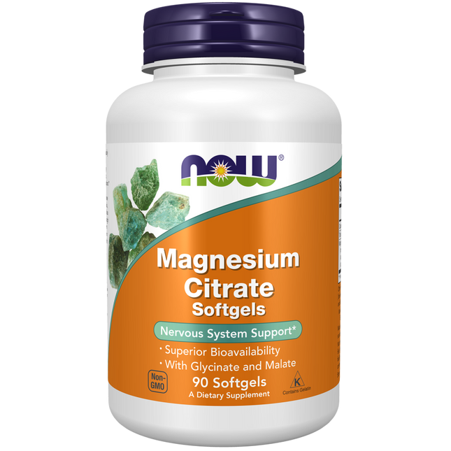 Magnesium Citrate Softgels-Minerals-AlchePharma