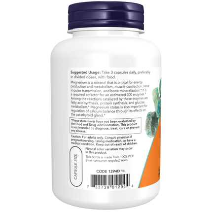 Magnesium Citrate Veg Capsules-Minerals-AlchePharma