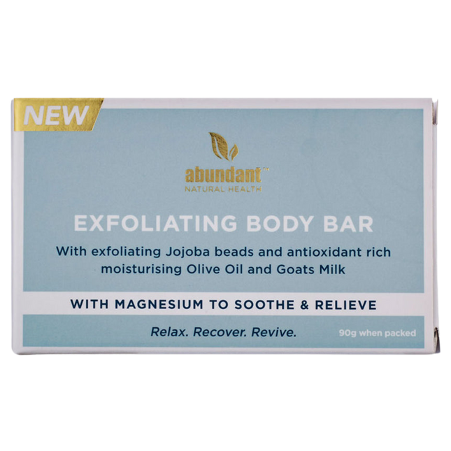 Magnesium Exfoliating Body Bar 90g/3.2oz-Bar Soap-AlchePharma